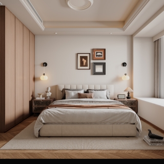 现代卧室