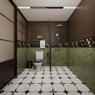 法式复古卫生间