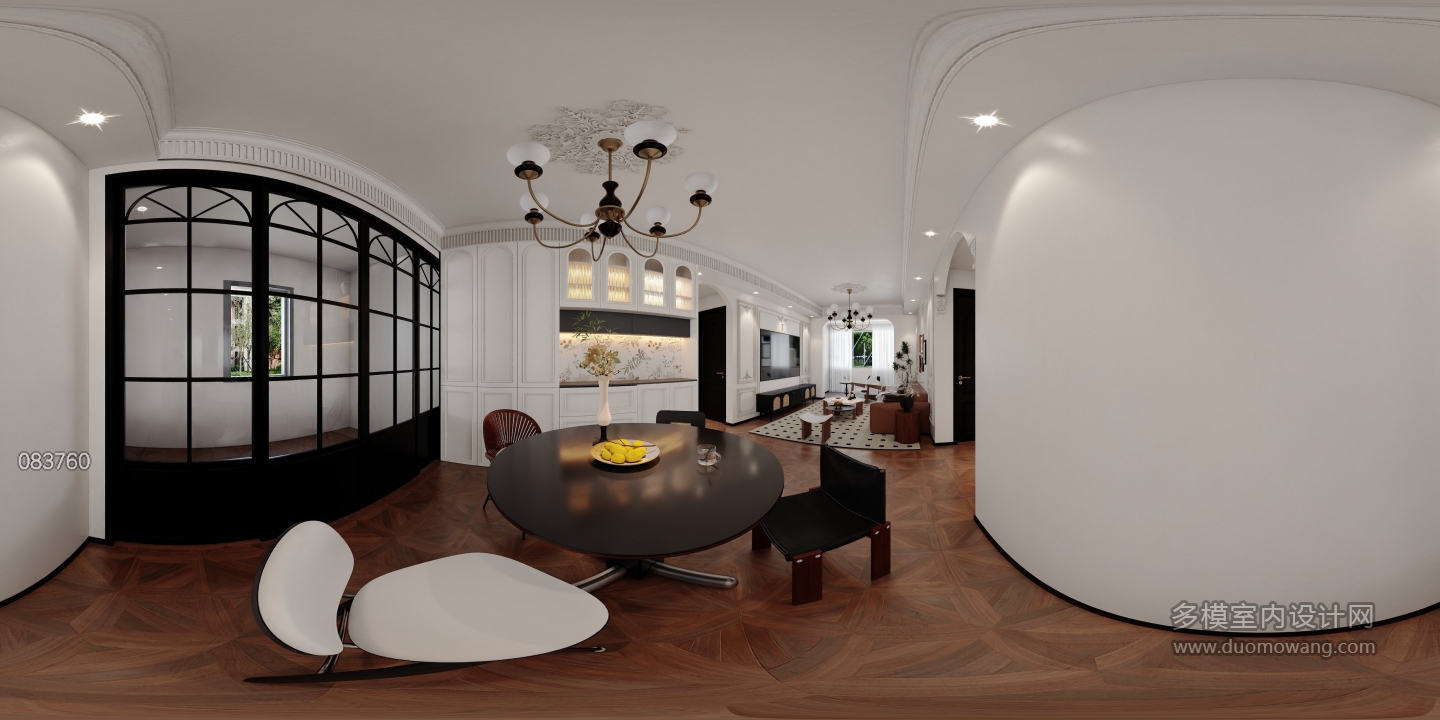 法式风格-客餐厅