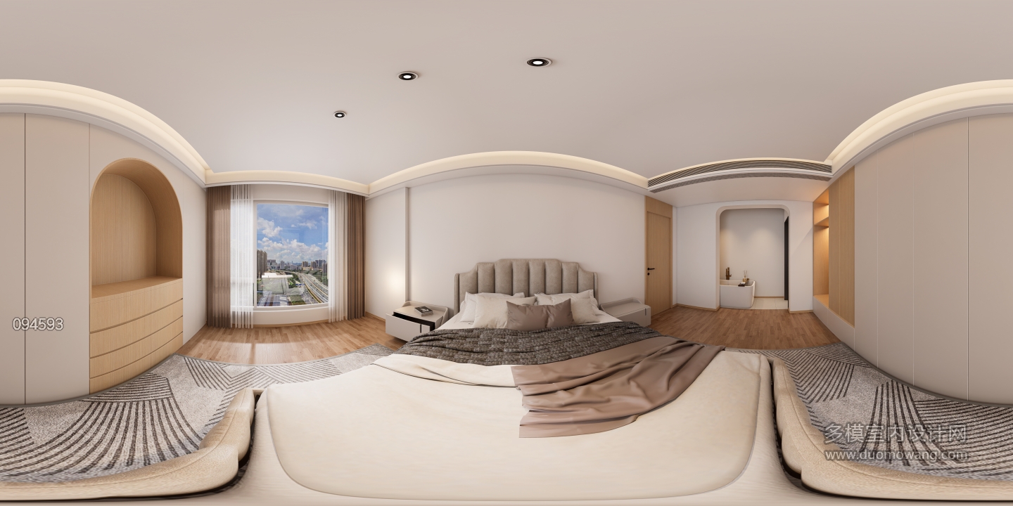 现代原木3楼主卧