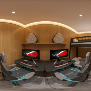 地下层双人间360