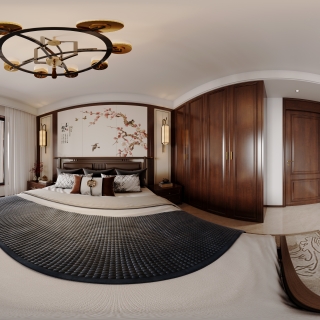 东晨花苑周先生_全景主卧