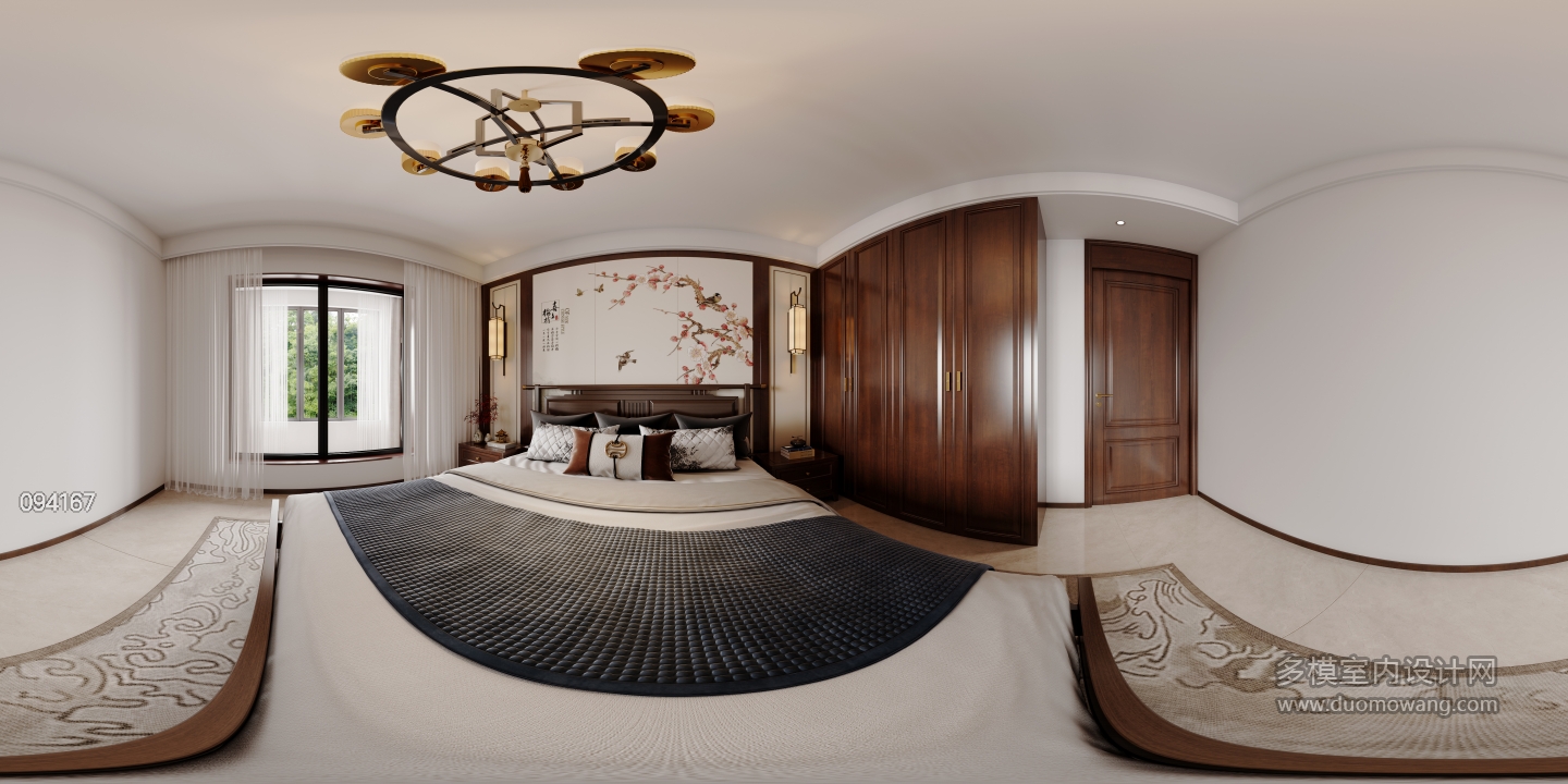 东晨花苑周先生_全景主卧