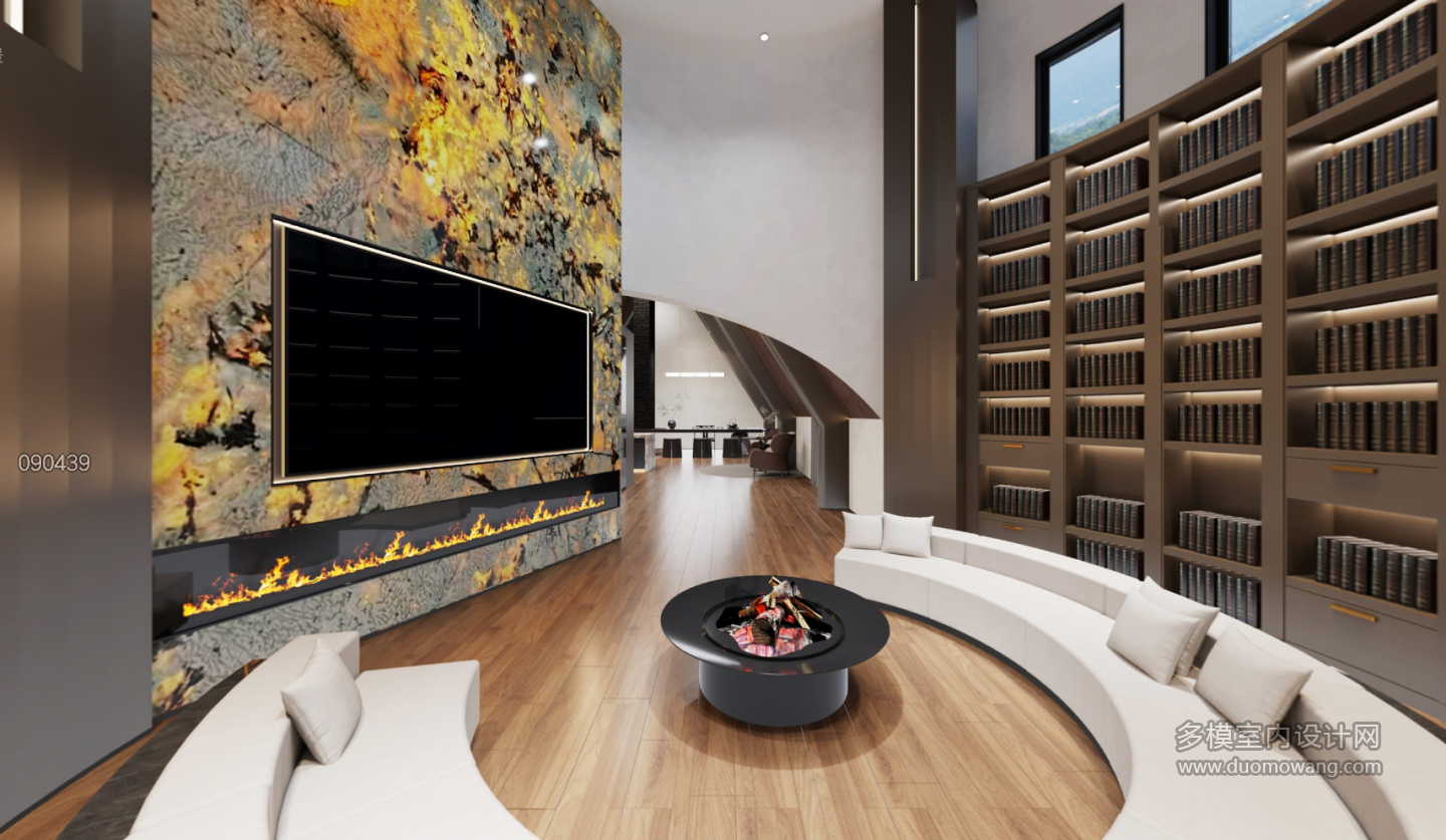 改图城堡影音室特写