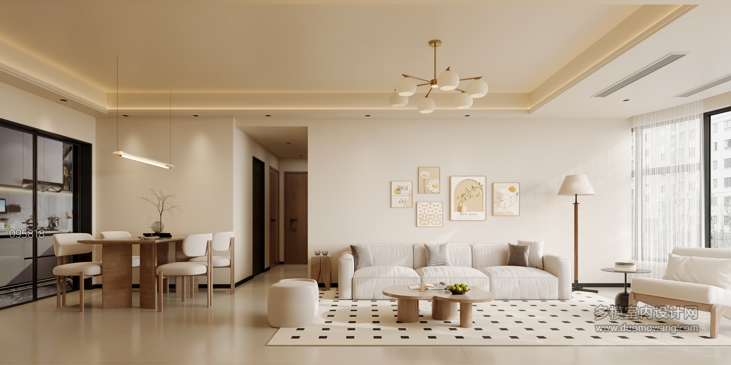 现代奶油风特写1