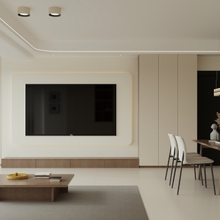 现代 客餐厅 单张2