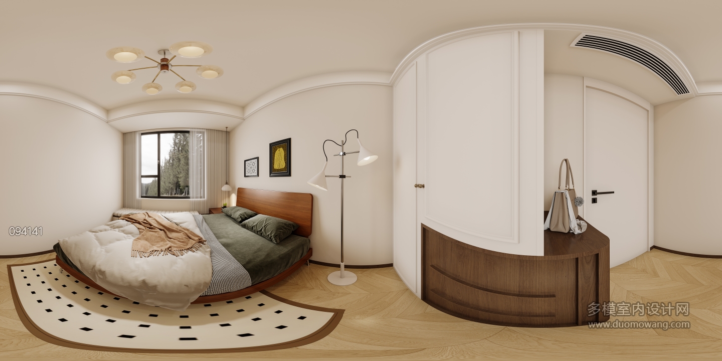 法式-次卧全景