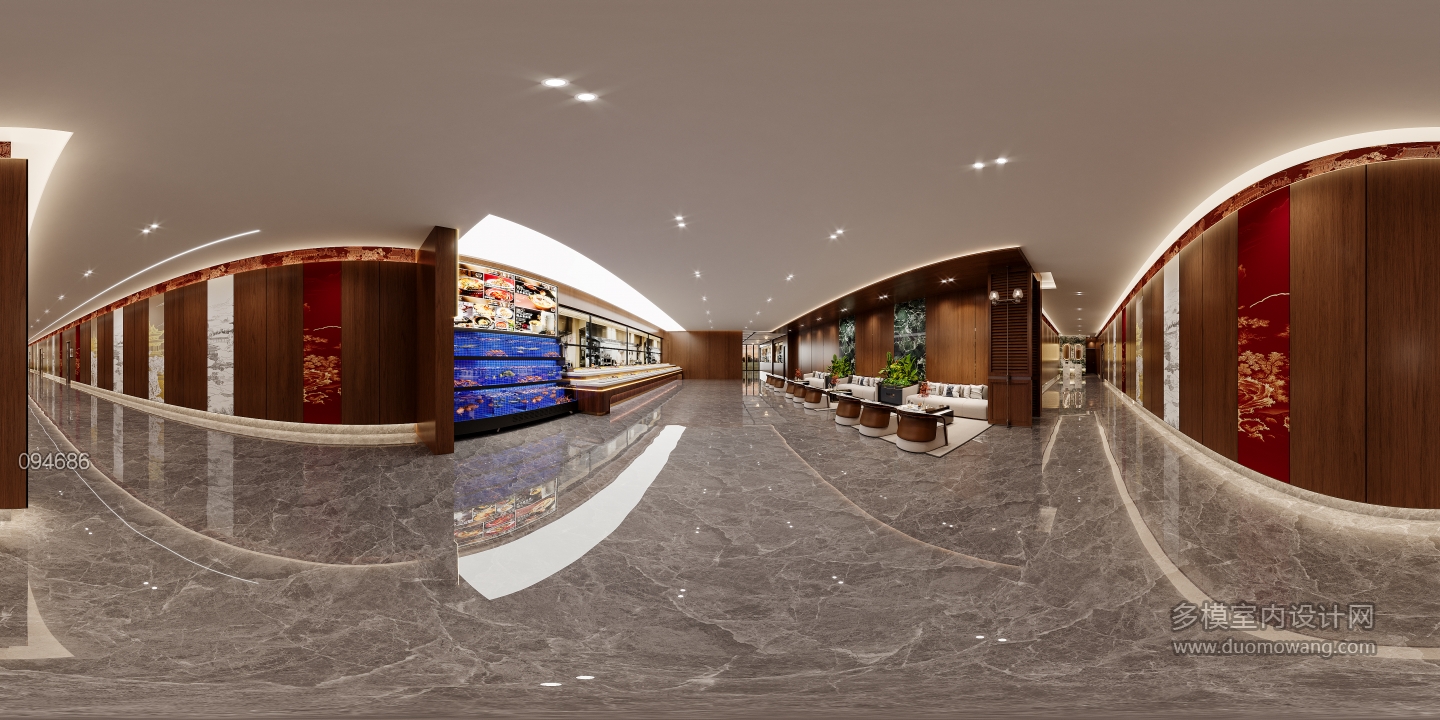 新中式酒店休息区361