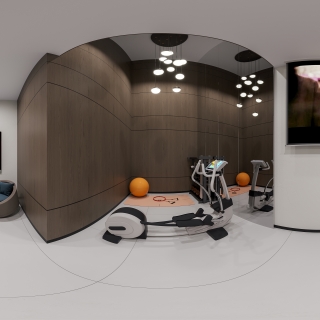 现代负二影音室