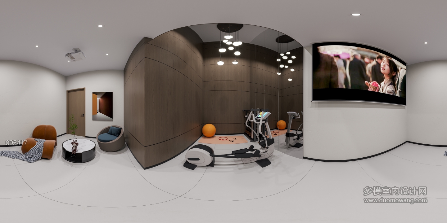 现代负二影音室