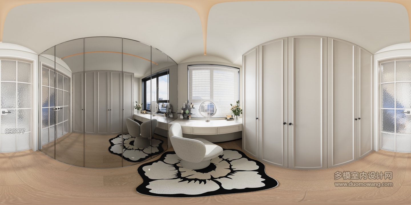 法式一楼衣帽间