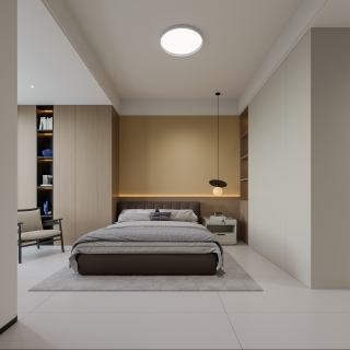 现代主卧室静态