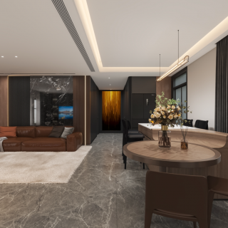 改图城堡客厅特写