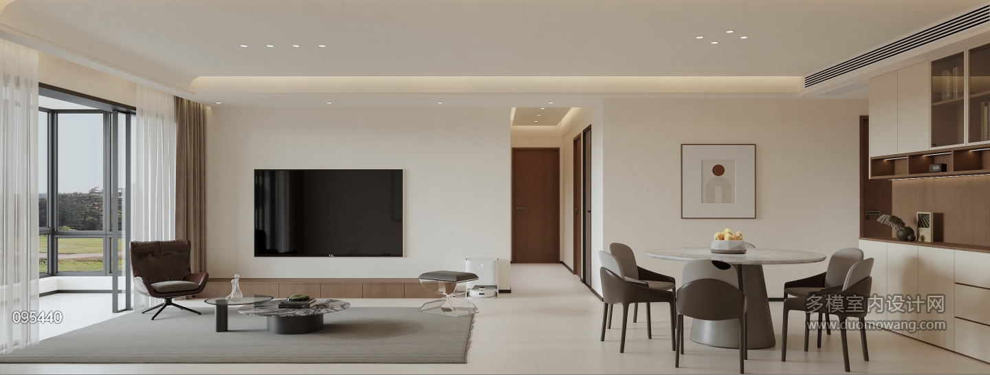 现代 客餐厅 单张2