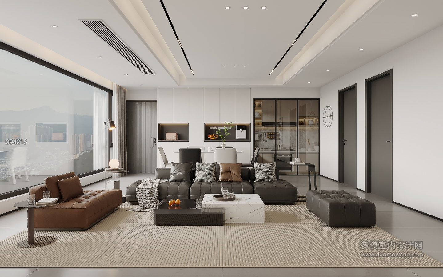 现代客餐厅特写B