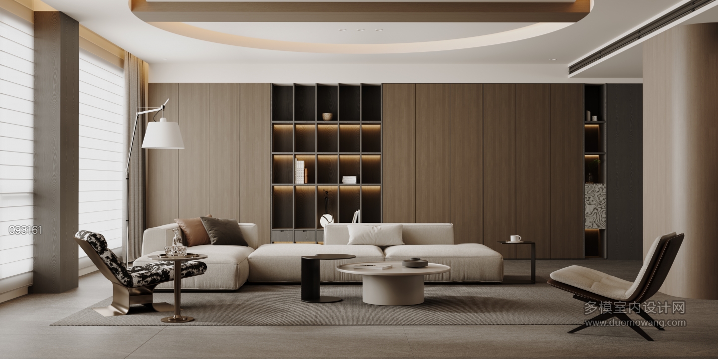 现代沙发背景墙