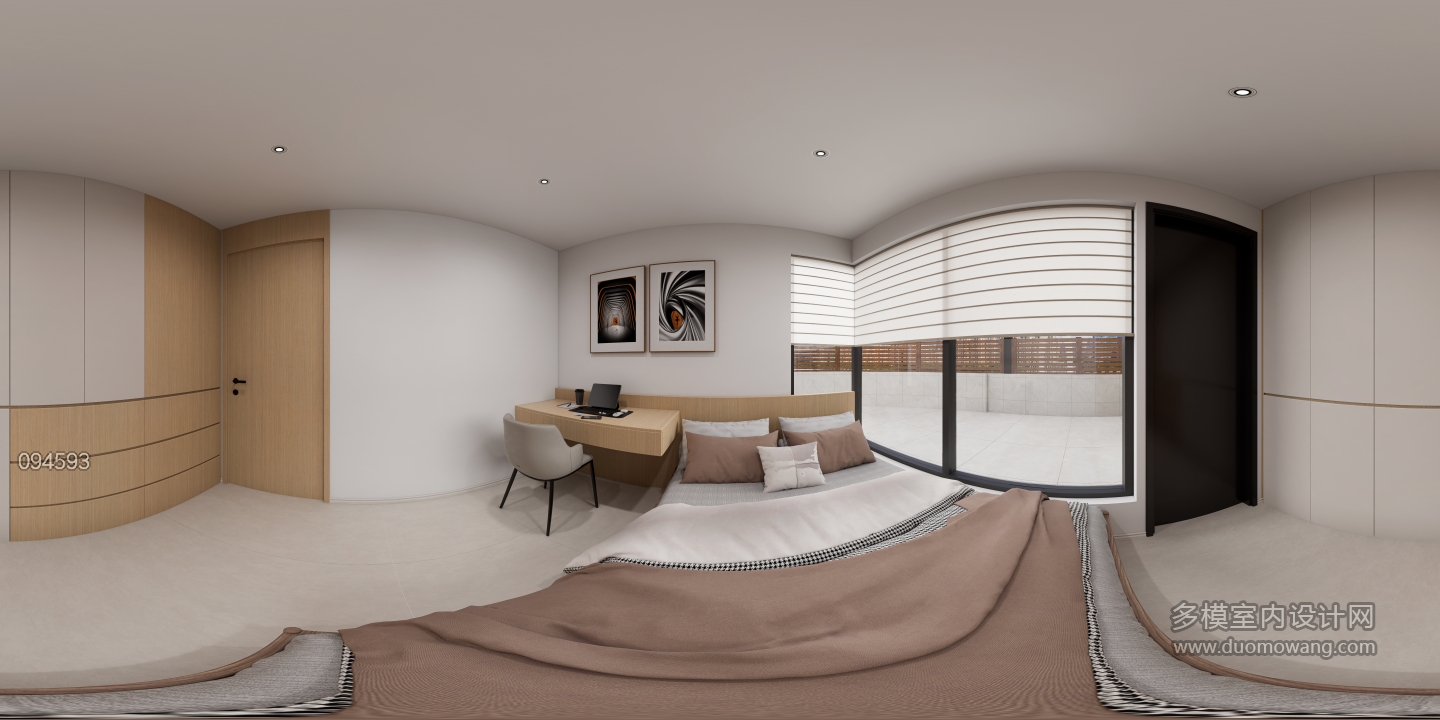 现代原木1楼客卧