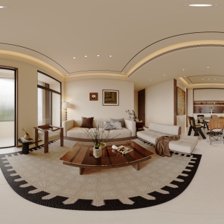 四楼_四楼全景客厅