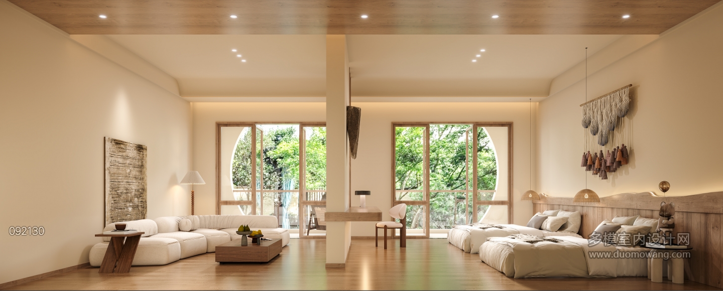 侘寂 三层 卧室 2