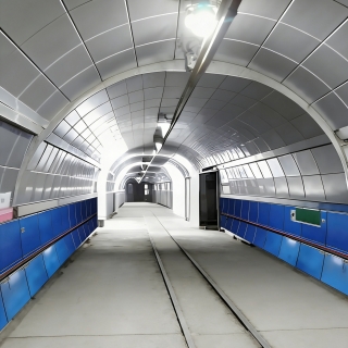 现代矿道单张5三采区轨道上山上部车场