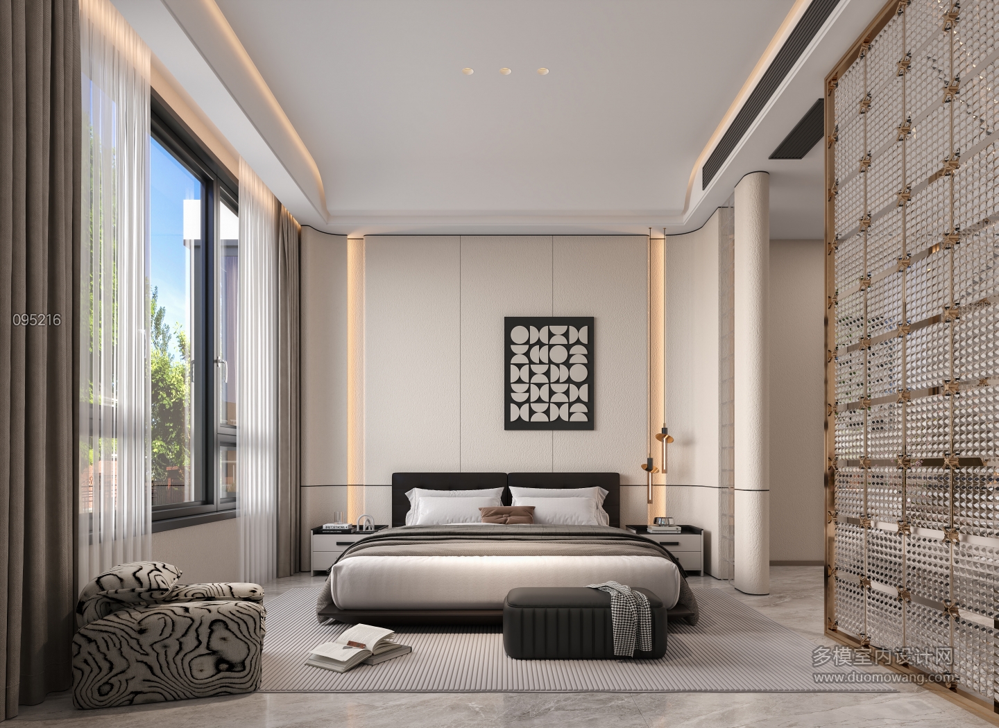 意式轻奢 主卧 2