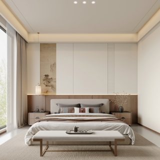 宋式美学二层卧室2