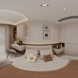 现代2楼次卧2全景