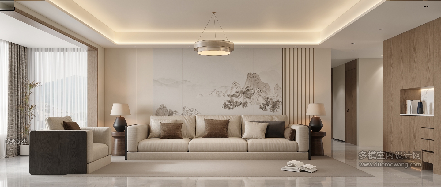 新中式_2沙发背景_0000