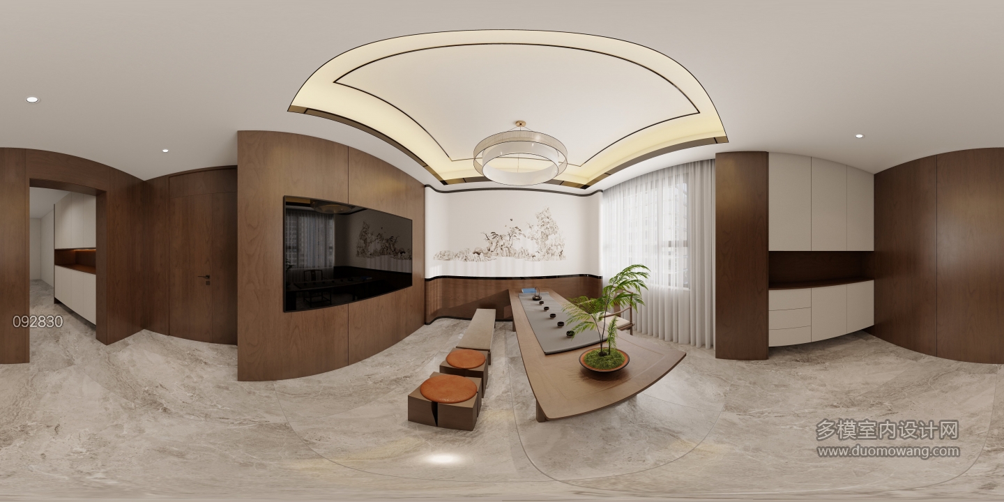 工装新中式-茶室1