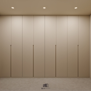 负二层宋代中式衣帽间特写