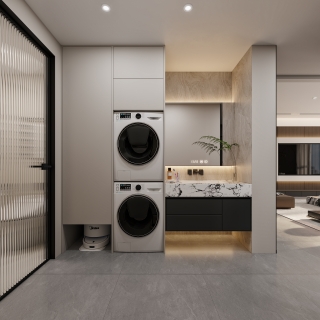 意式卫生间干区