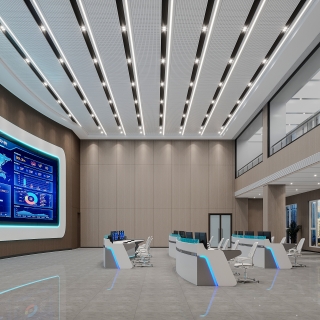 大厅-看台_特写_互动式灯光混合