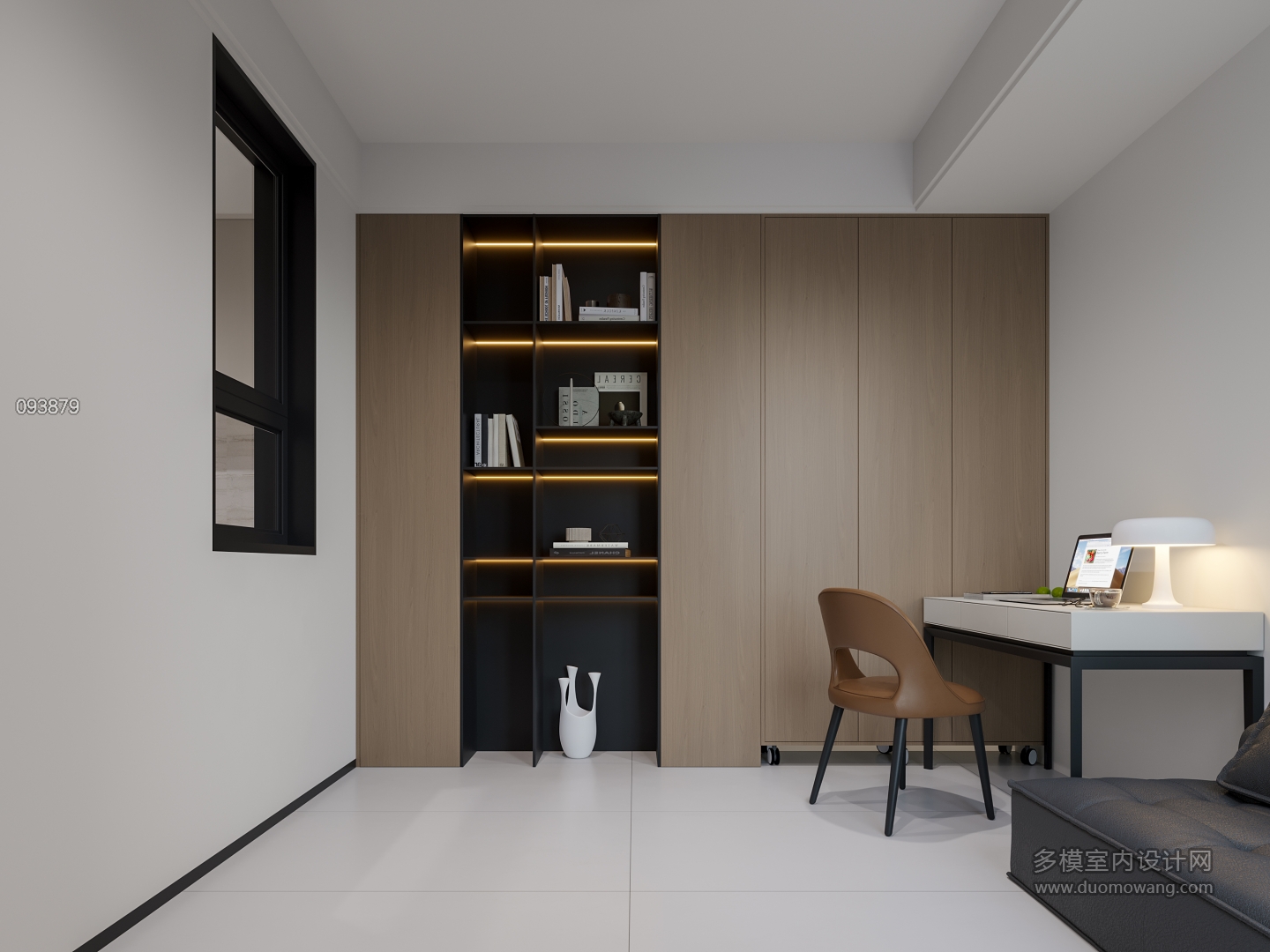 现代书房静态