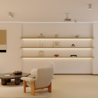 奶油风 -2影音室特写