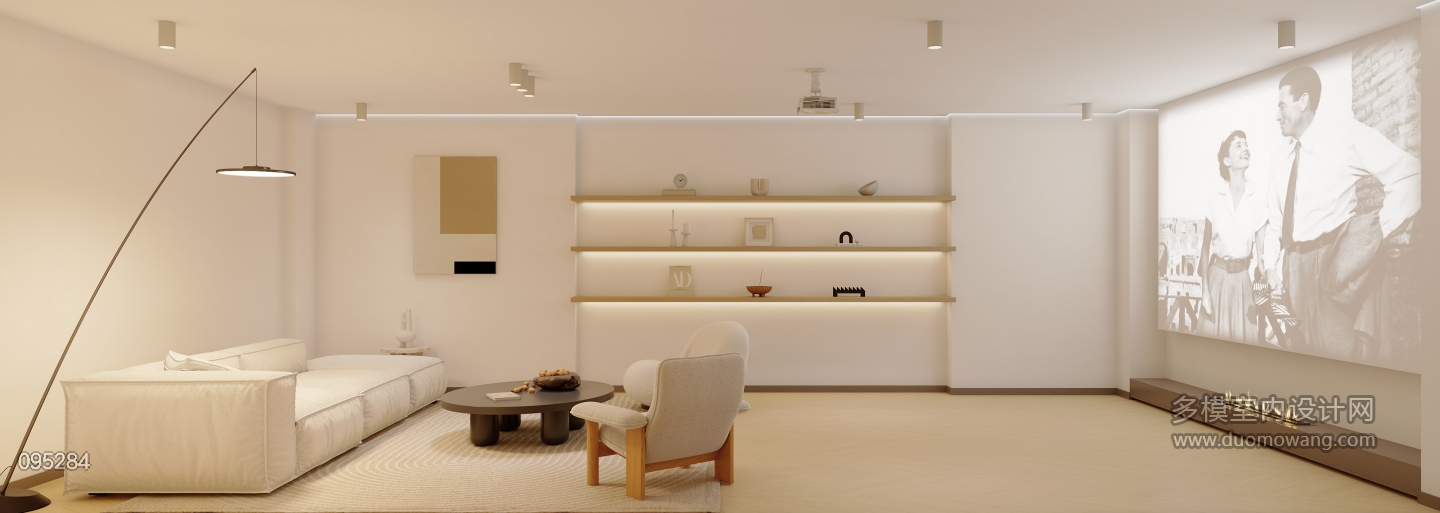 奶油风 -2影音室特写