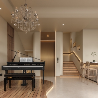 侘寂 一层 电梯间 1