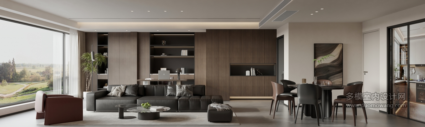 现代 客餐厅 单张2