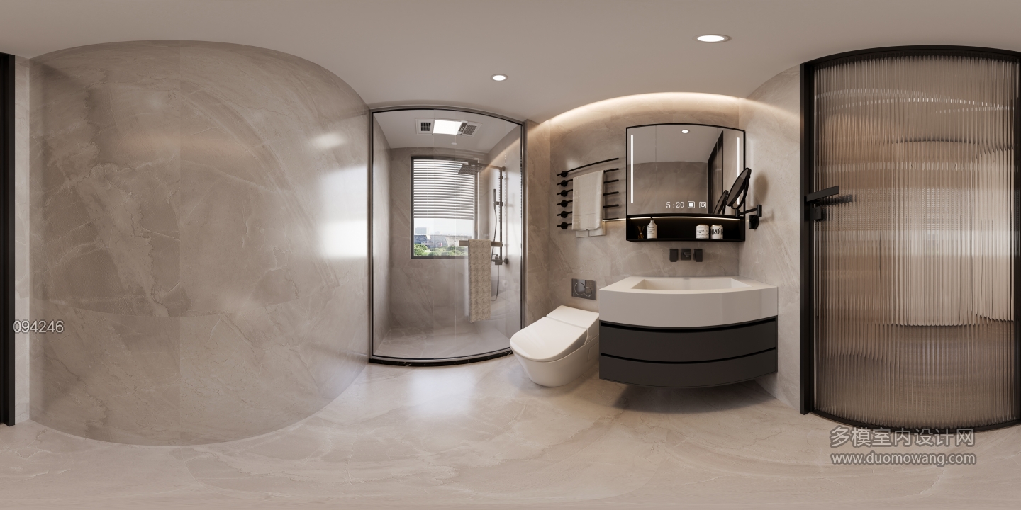 意式老人房卫生间