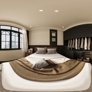 法式复古卧室-全景