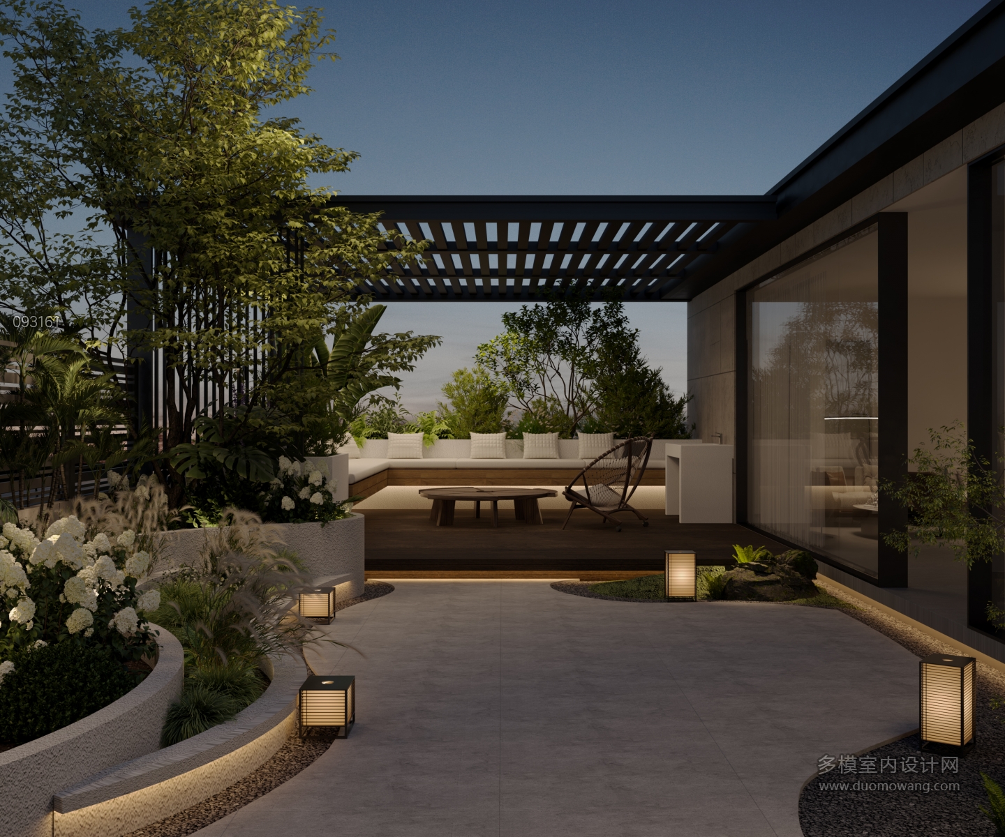 现代庭院2