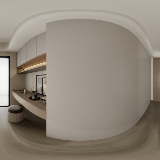 现代主卧衣帽间