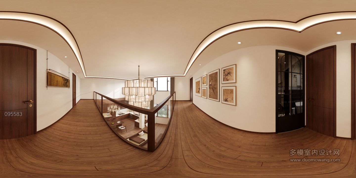 中古风二楼全景