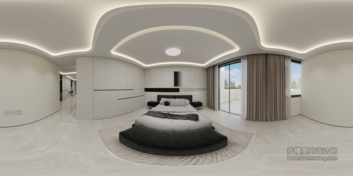 现代卧室3