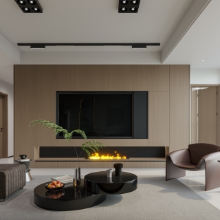 现代电视墙静态