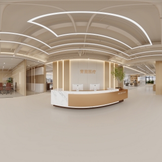 现代前台全景111