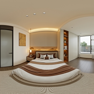 意式轻奢一层_一层长辈房