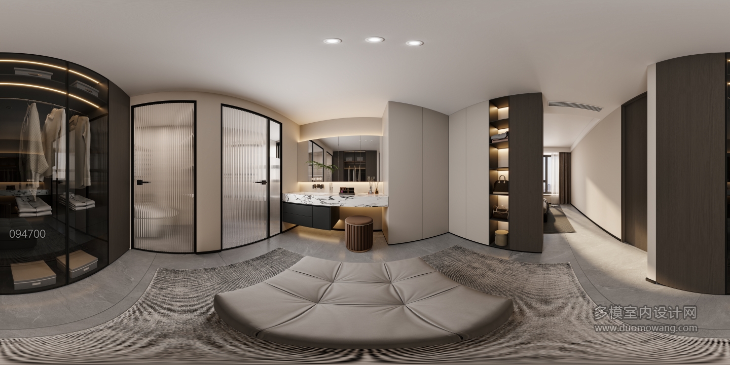 意式衣帽间-全景