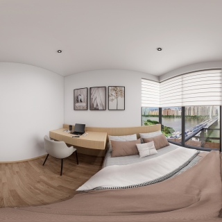 现代原木2楼客卧