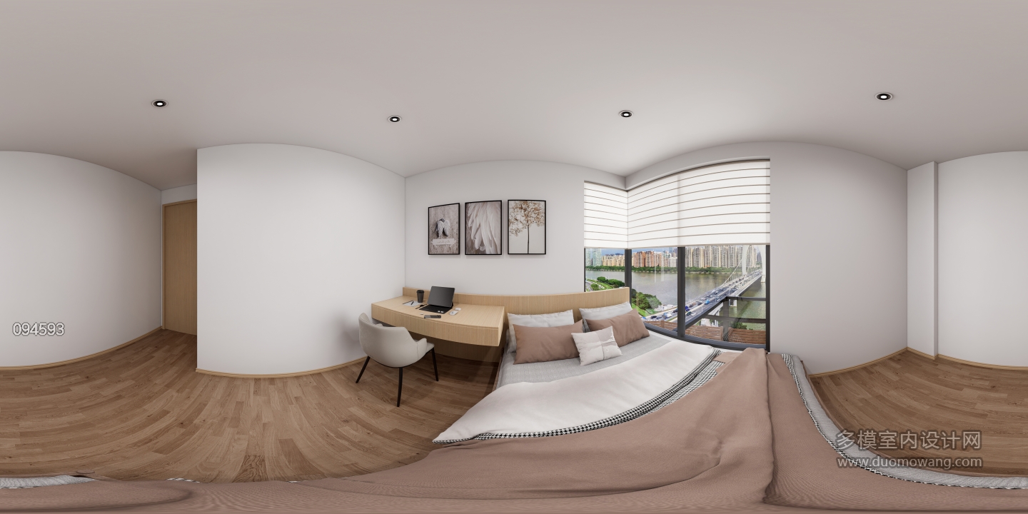 现代原木2楼客卧