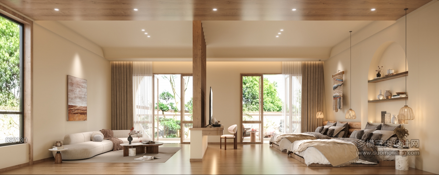 侘寂 三层 卧室 1